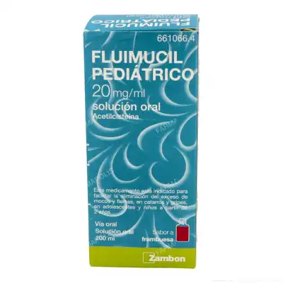 Fluimucil pediátrico jarabe 200ml Olaiz