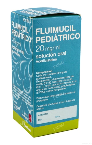 Fluimucil pediatrico 20mg/ml