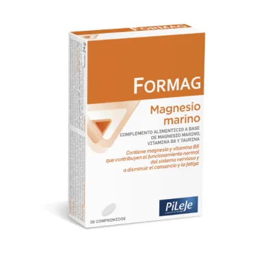  - Ayuda a disminuir el cansancio y la fatiga, contribuye al equilibrio electrolítico, a la síntesis proteica y al metabolismo energético normal. Participa en el funcionamiento normal del sistema nervioso, de los músculos y de los huesos.