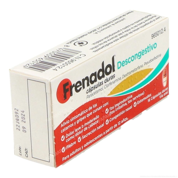 Frenadol descongestivo Frenadol descongestivo