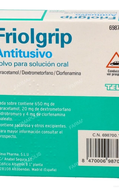 Friolgrip antitusivo