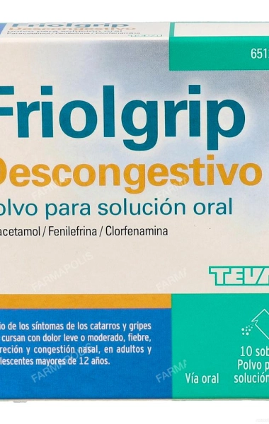 Friolgrip descongestivo Friolgrip descongestivo