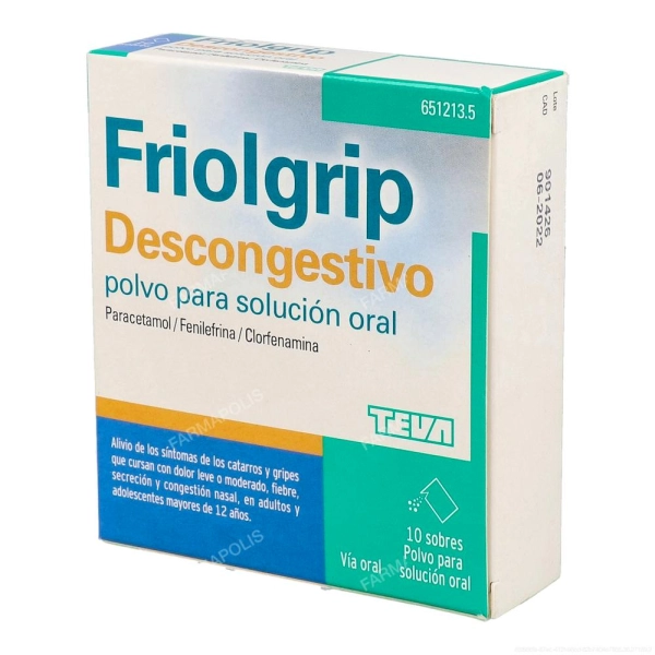 Friolgrip descongestivo