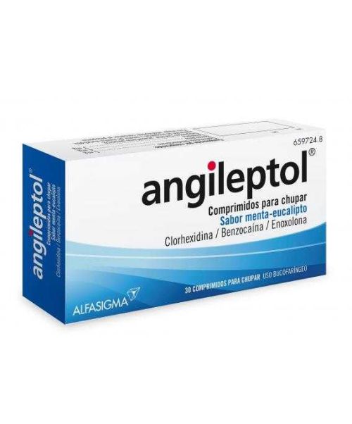 Angileptol  - Trata las infecciones leves de boca y/o garganta. Válidos también para la afonía y el picor de garganta. 