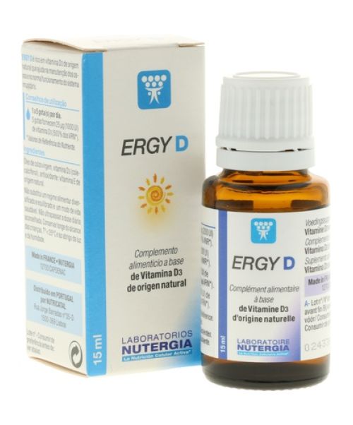 Ergy-D - Contribuye al buen funcionamiento del sistema inmunitario.