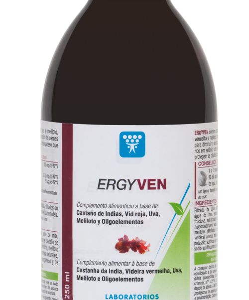 Ergyven  - Ayuda a mantener la integridad del sistema venoso y reducir la sensación de piernas cansadas.