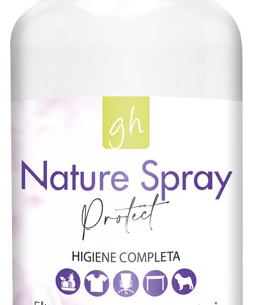 Nature Spray Protect - Es un producto higienizante atóxico, desinfectante válido en alimentos y todo tipo de superficies, mobiliario, textiles y mascotas.