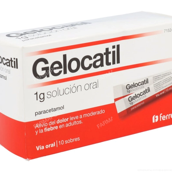 Gelocatil 1g