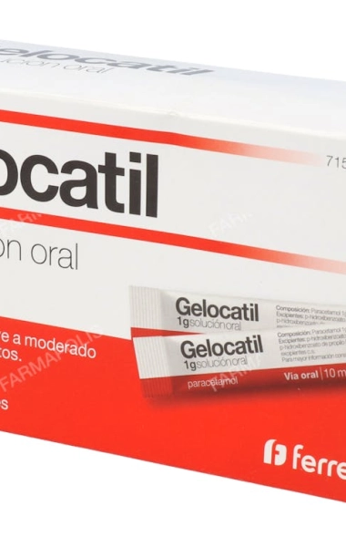 Gelocatil 1g