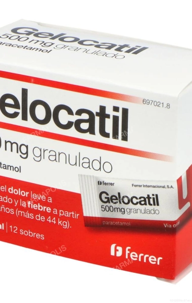 Gelocatil 500 mg
