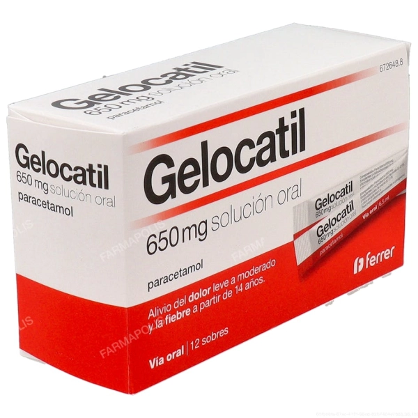 Gelocatil 650 mg