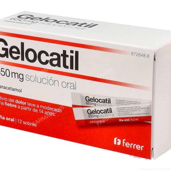 Gelocatil 650 mg
