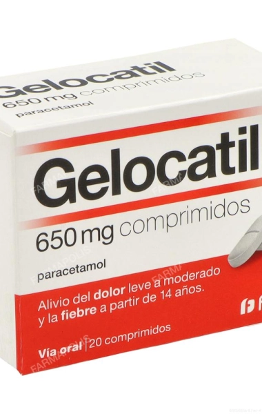 Gelocatil 650 mg