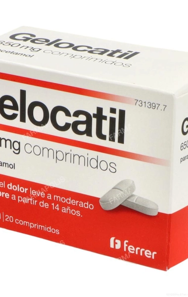 Gelocatil 650 mg