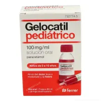 Gelocatil pediátrico 100mg/ml 60ml