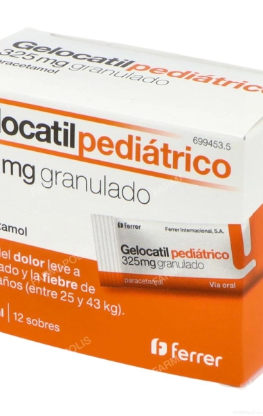 Gelocatil Pediátrico 325 mg