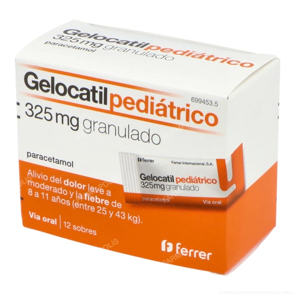 Gelocatil Pediátrico 325 mg