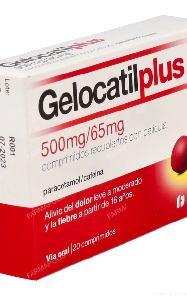 Gelocatil plus 500/65