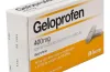  - Antiinflamatorio vía oral (ibuprofeno). Se usan para el dolor de garganta (anginas), dolor de cabeza, fiebre, dolores musculares y menstruales.