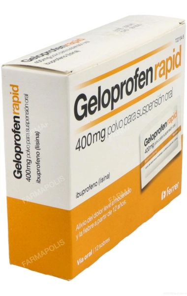 Geloprofen rapid 400 mg