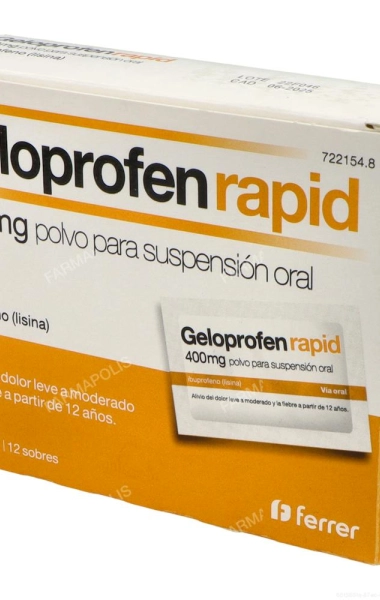 Geloprofen rapid 400 mg