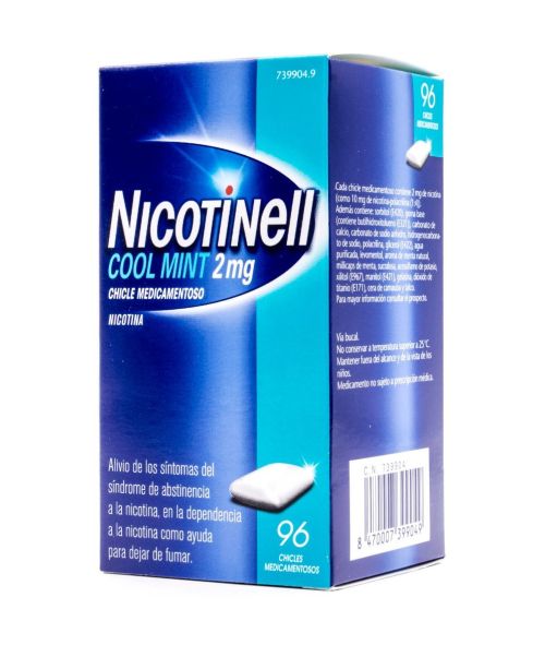Nicotinell (2 mg) mint - Son unos comprimidos para chupar con sabor a menta para ayudar a dejar de fumar. Contienen nicotina con lo que ayudan a calmar las ganas de fumar aportando la nicotina que no inhalamos del tabaco.