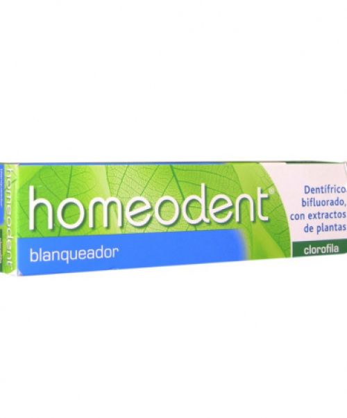 Homeodent Pasta Blanqueadora - es una pasta dentífrica homeopática utilizada como blanqueador natural.