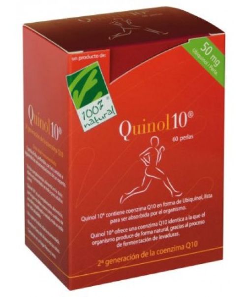  Quinol 10  - Con coenzima Q10, vitamina B1 y vitamina C, para disfrutar de una energía saludable y de un buen funcionamiento del corazón.