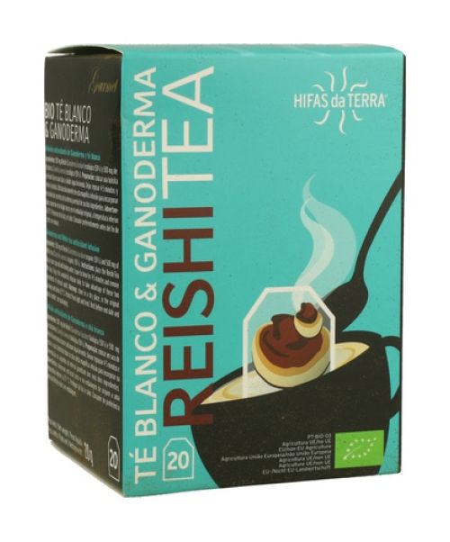Reishi Tea - Es la infusión con bajo contenido en teína que aporta los antioxidantes de dos super alimentos más reconocidos por sus excelentes cualidades antioxidantes. 