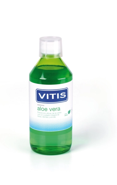 Vitis aloe vera colutorio sabor menta 