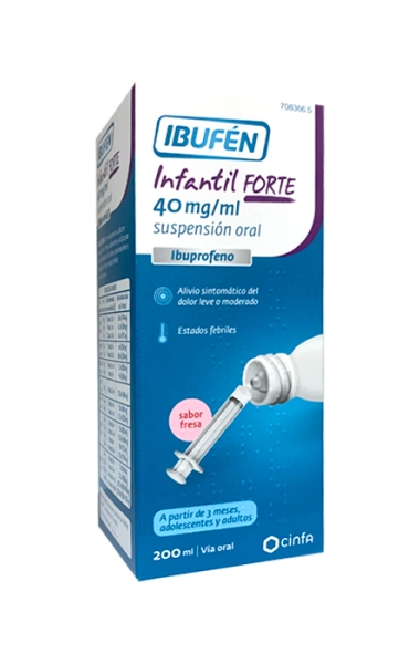Ibufen infantil forte 40mg/ml 
