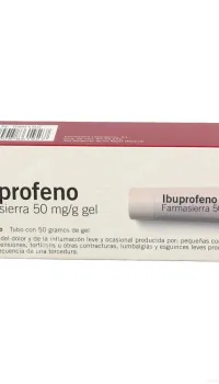 Ibuprofeno farmasierra 50mg/g