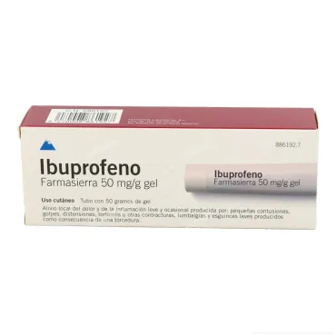  - Es un gel antiinflamatorio tópico utilizado en el caso de golpes, para disminuir la inflamación.
