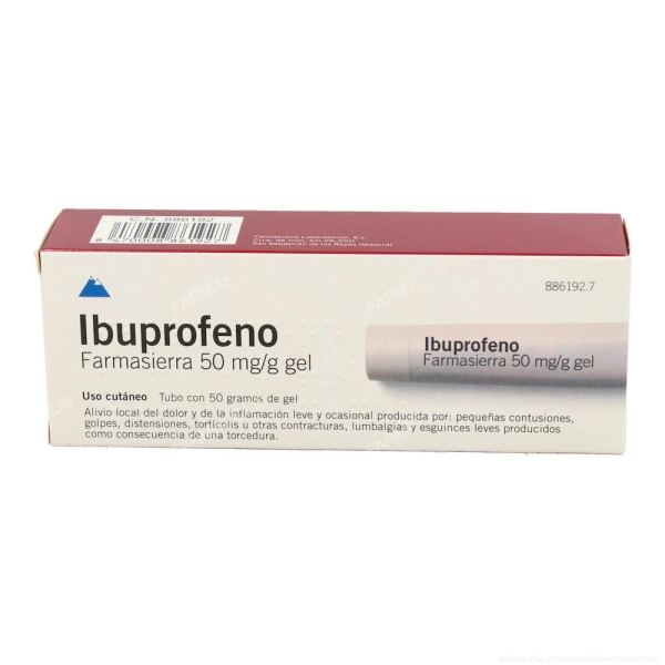 Ibuprofeno farmasierra 50mg/g