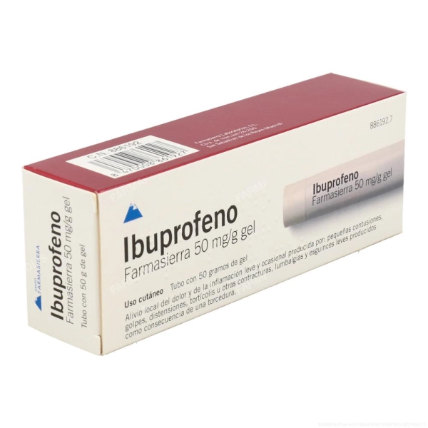 Ibuprofeno farmasierra 50mg/g