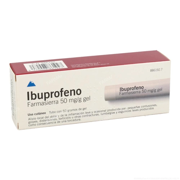 Ibuprofeno farmasierra 50mg/g Ibuprofeno farmasierra 50mg/g