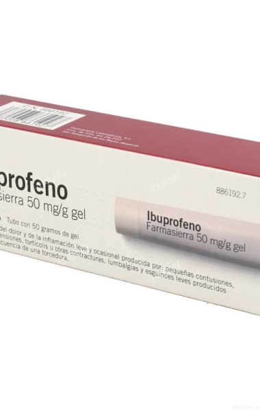 Ibuprofeno farmasierra 50mg/g