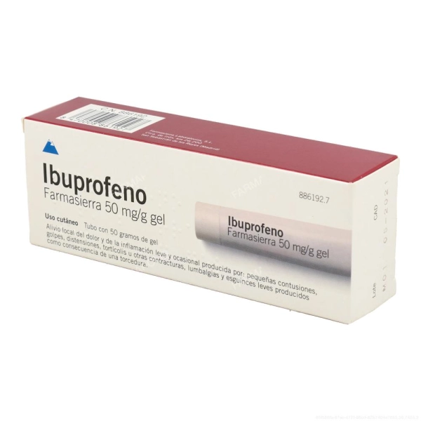 Ibuprofeno farmasierra 50mg/g