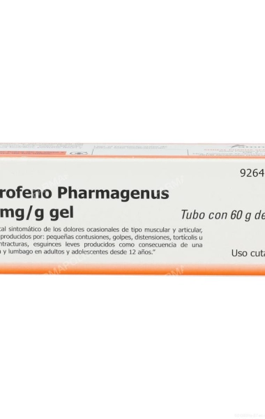 Ibuprofeno pharmagenus 50mg/g