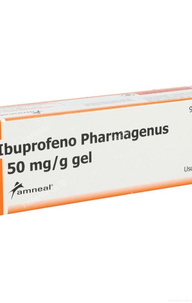 Ibuprofeno pharmagenus 50mg/g