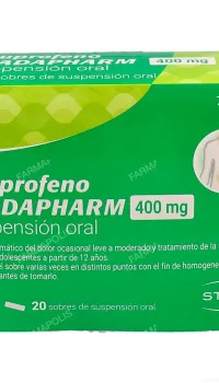 Ibuprofeno stadapharm 400mg