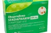  - Ibuprofeno en sobres. Son tanto antiinflamatorios como antipiréticas por lo que pueden usarse como antiinflamatorias para diferentes dolores, como para bajar la fiebre.