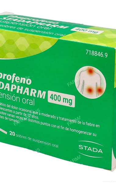 Ibuprofeno stadapharm 400mg