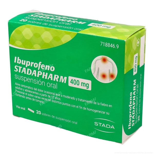 Ibuprofeno stadapharm 400mg