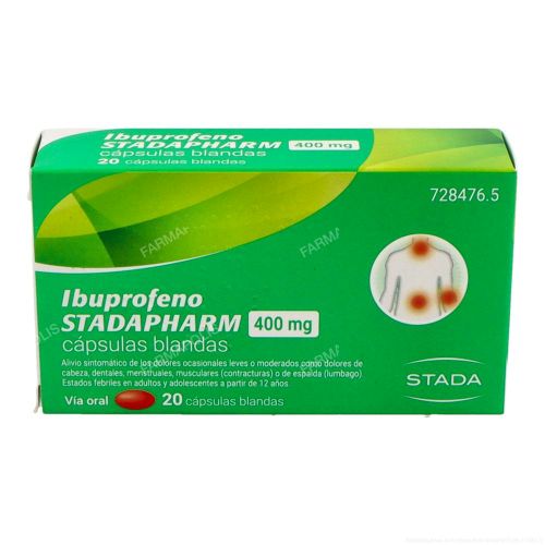  - Son unas cápsulas blandas de ibuprofeno. Son tanto antiinflamatorios como antipiréticas por lo que pueden usarse como antiinflamatorias para diferentes dolores, como para bajar la fiebre.