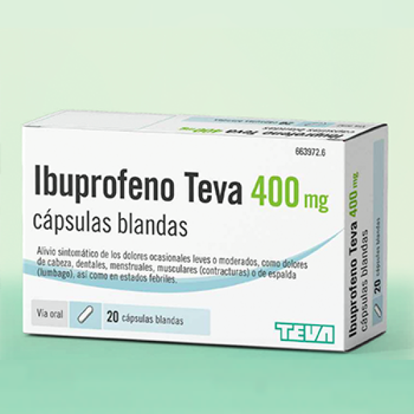 Ibuprofeno teva 400mg Ibuprofeno teva 400mg