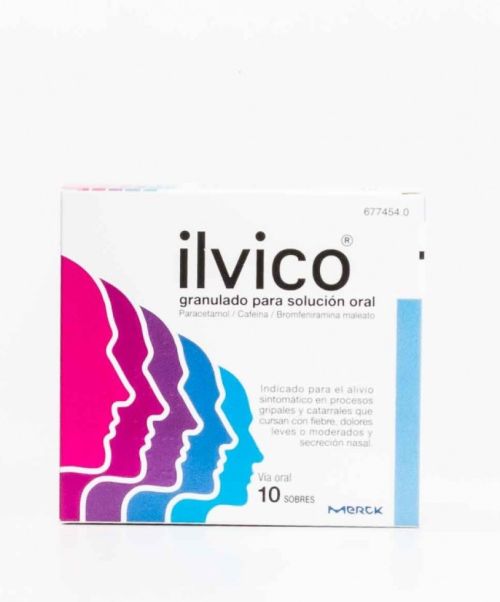 Ilvico  - Son unos sobres para tratar todos los síntomas asociados a la gripe. Calman el malestar general, disminuyen la fiebre y cortan la congestión nasal. 