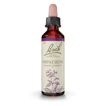  - Es una Flor de Bach® Original de acuerdo al tipo de personalidad solitaria. Dirigida a personas impacientes/irritables.