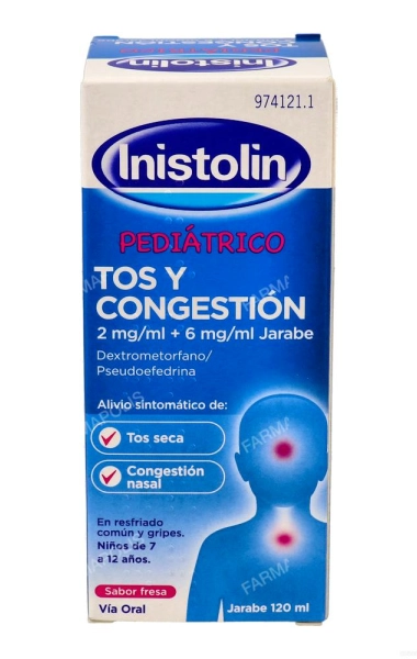 Inistolin pediátrico tos y congestión Inistolin pediátrico tos y congestión