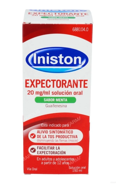 Iniston expectorante 20mg/ml Iniston expectorante 20mg/ml
